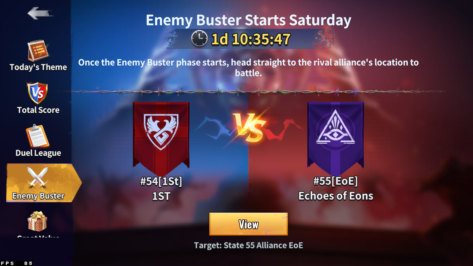βοΈ Rule 3: Enemy Buster Day Agreement